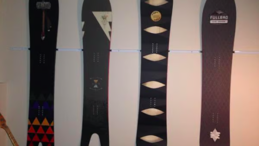 How to Hang a Snowboard on the Wall?